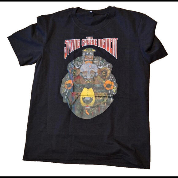 New, Plus Sz 3X The String Cheese Incident RARE Mens Tshirt Top Concert Tee - Picture 1 of 4